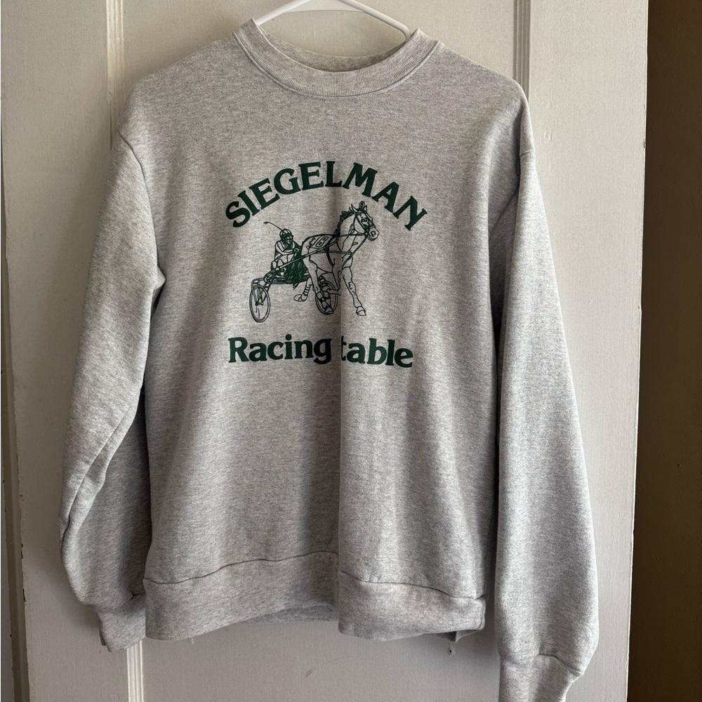 Siegelman Stable Gray Crewneck